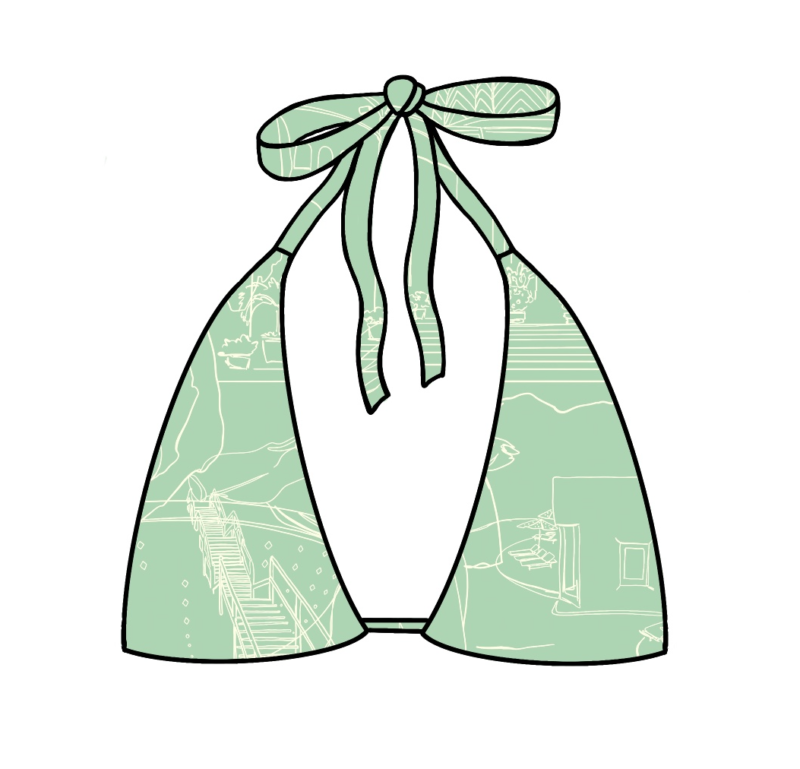 MINT SILHOUETTE BIKINI
