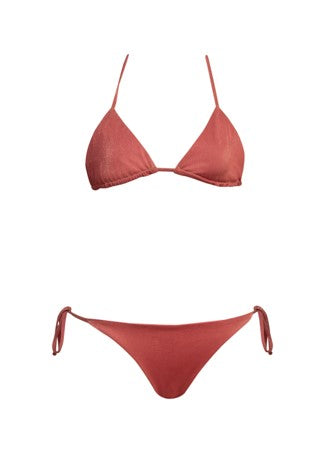 BIKINI ROSE GOLD TRIANGL